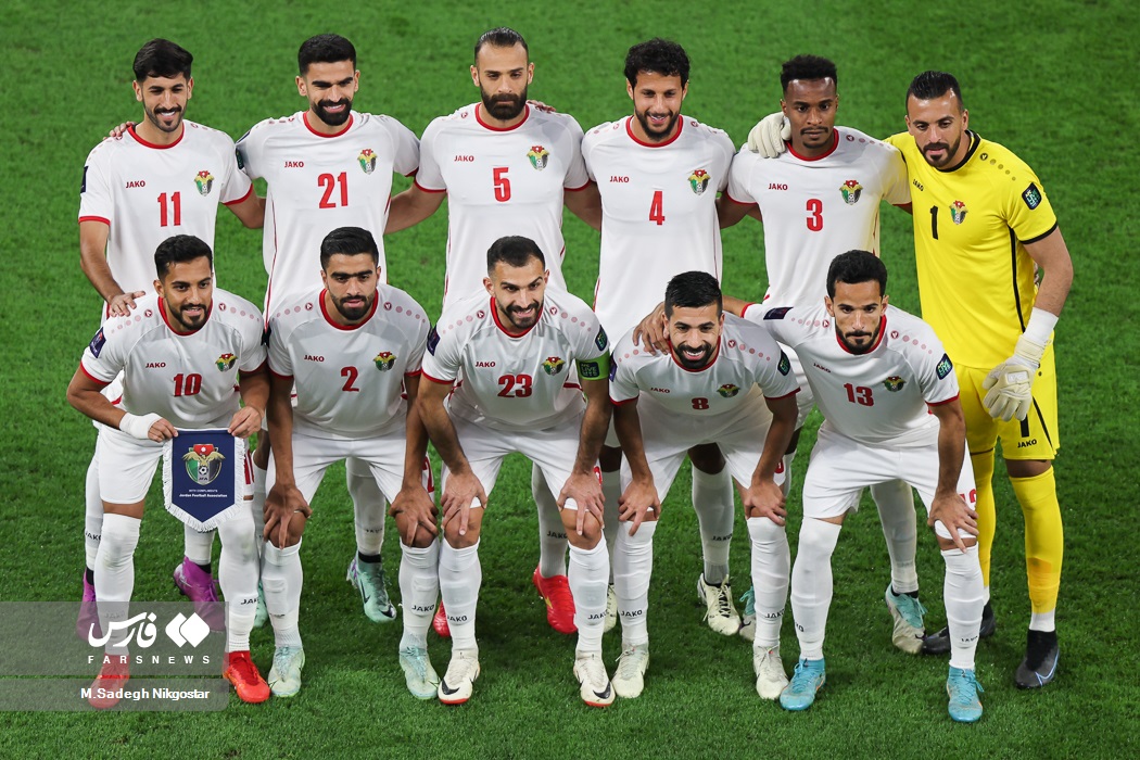 Alineación de la selección de Jordania, una de las debutantes del Mundial 2026