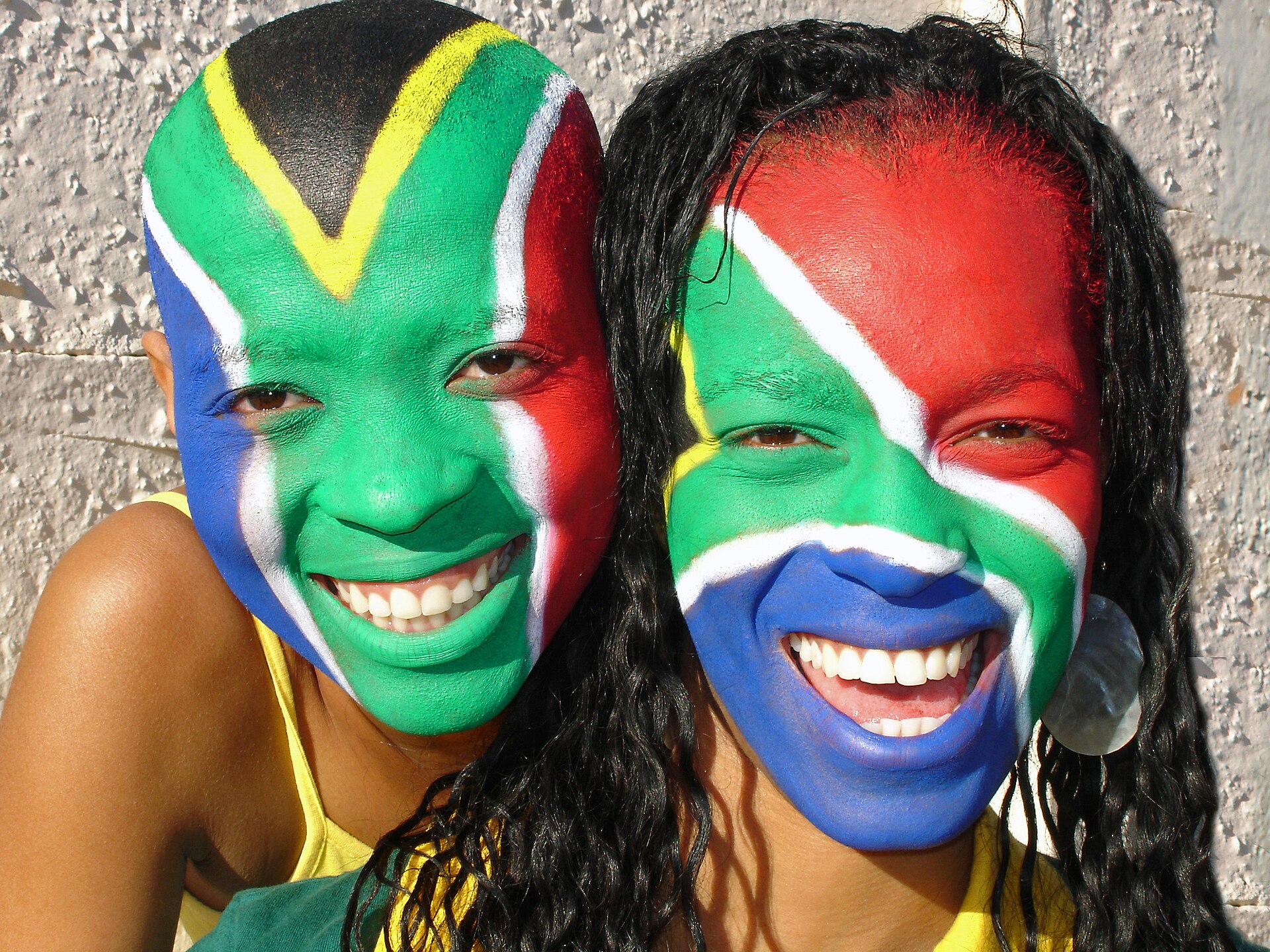 Aficionados durante el Mundial de 2010 en Sudáfrica