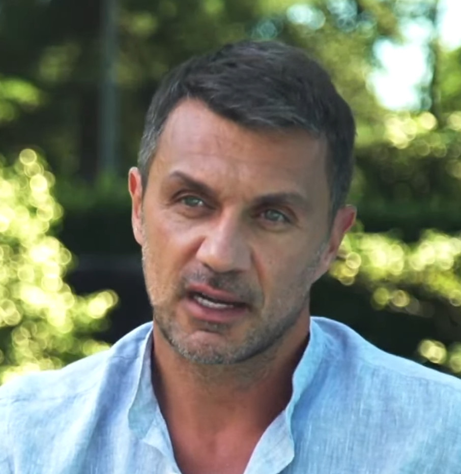Paolo Maldini, hijo de Cesare Maldini; ambos jugaron Mundiales con Italia