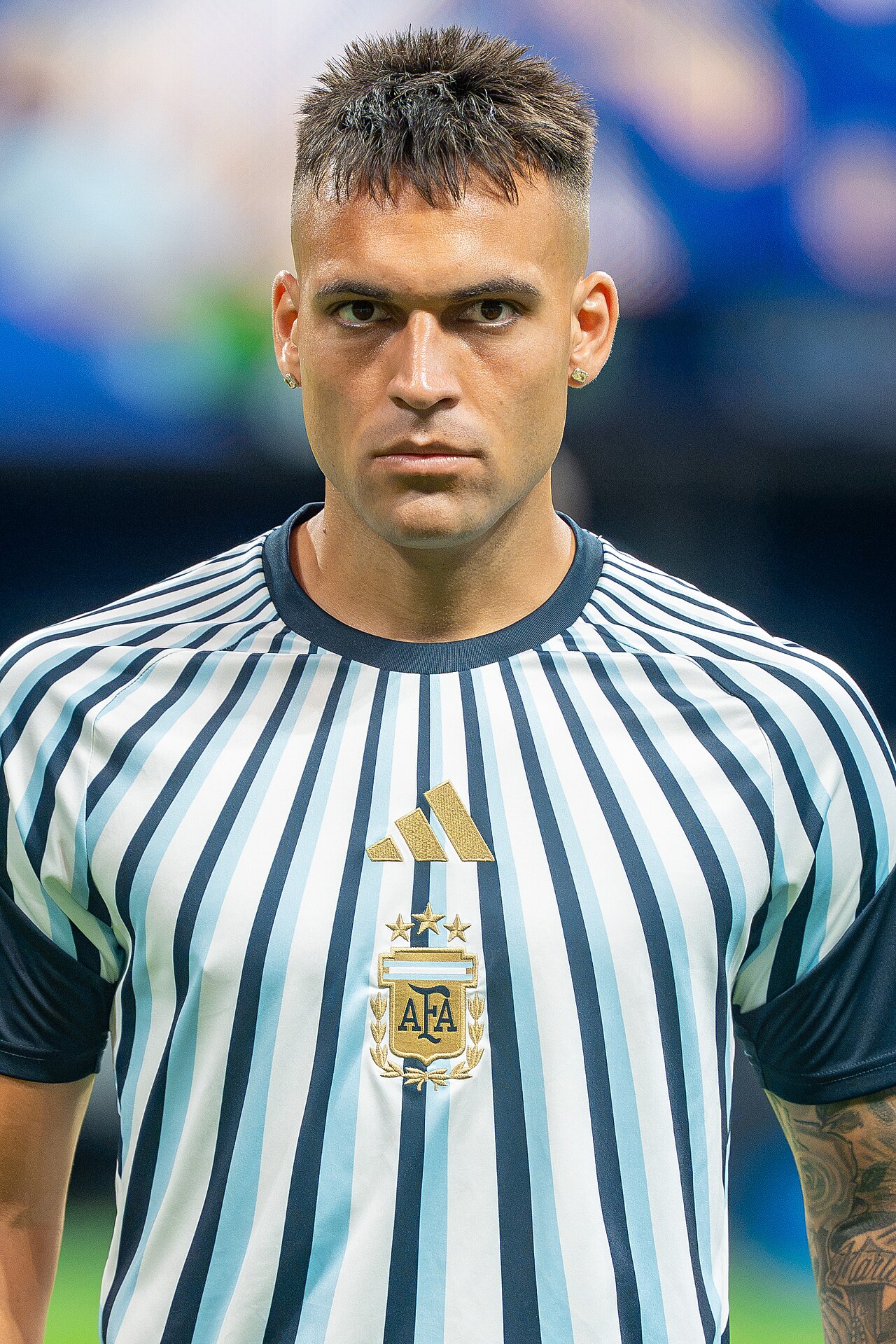 Lautaro Martínez, delantero de Argentina